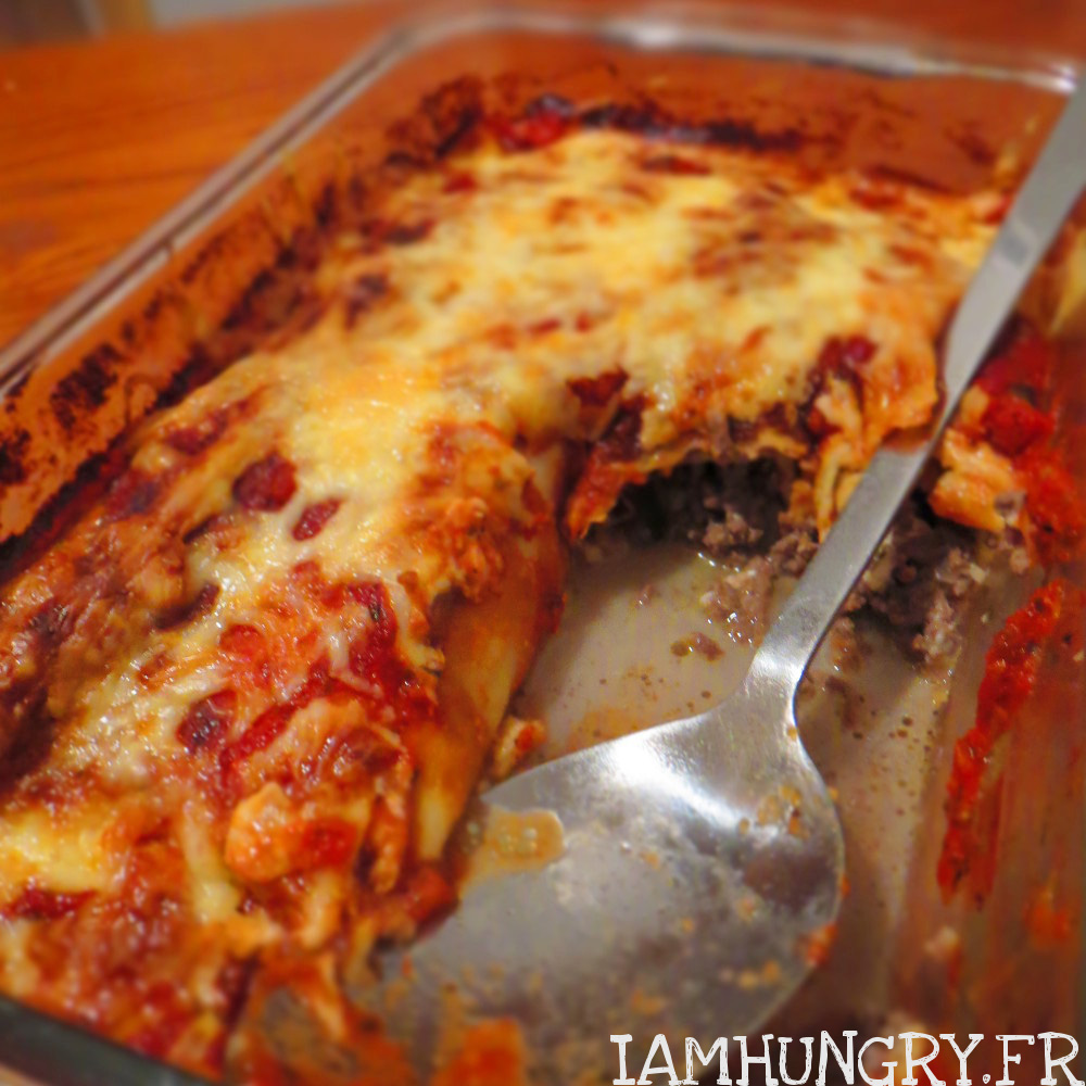 Cannelloni de crêpes IAMHUNGRY