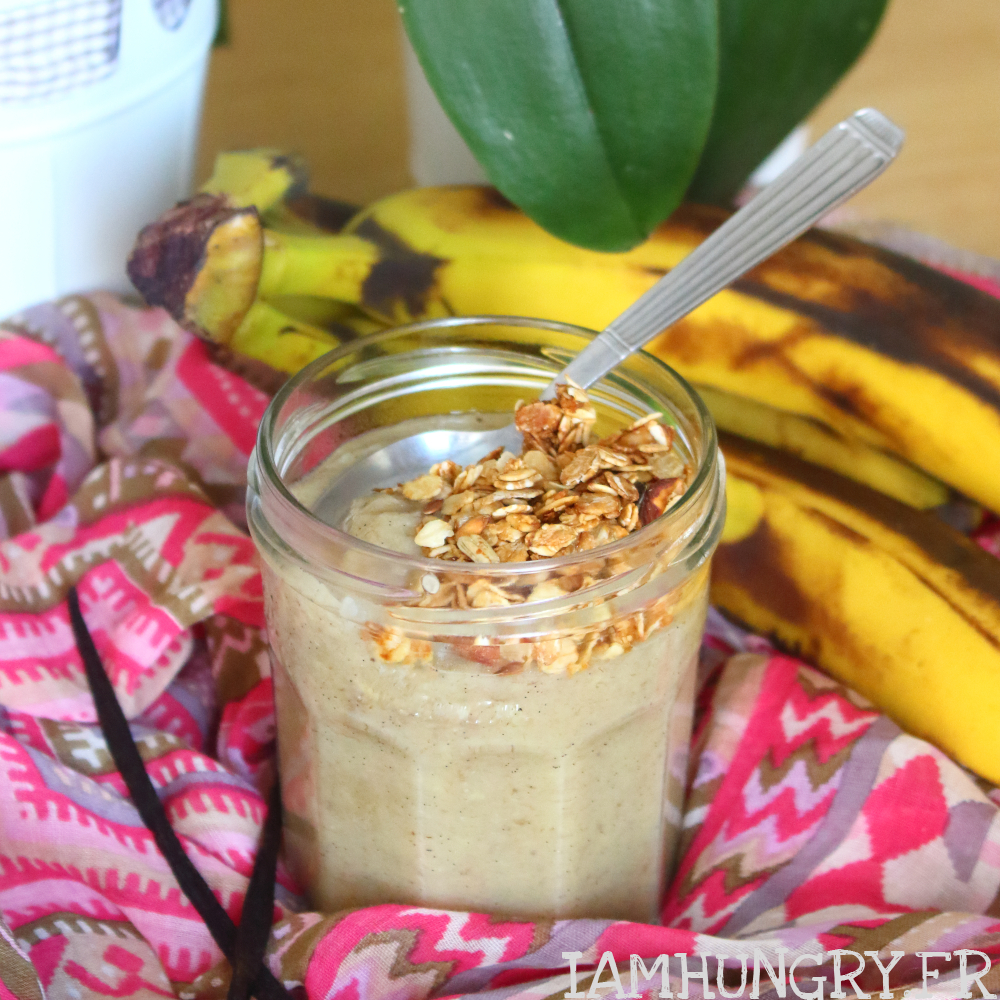 Compote de bananes à la vanille IAMHUNGRY