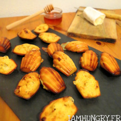 Madeleine chevre miel