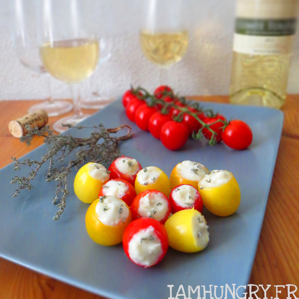 Tomates cerises farcies Tomates cerises farcies
