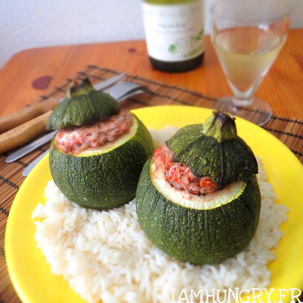 Courgettes rondes farcies Courgettes rondes farcies
