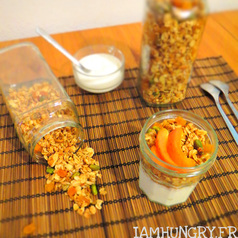 Muesli abricot pistache