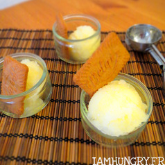 Glace citron miel
