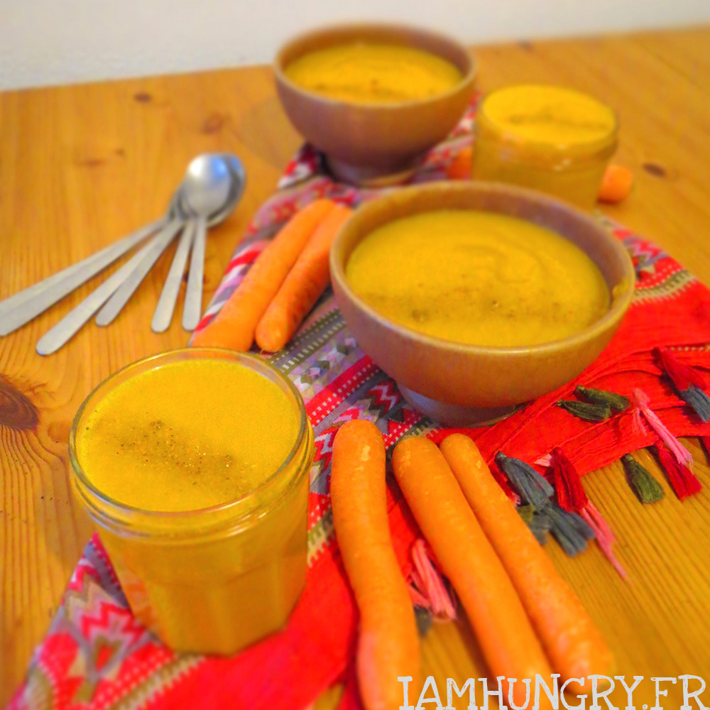 Velouté épicé de carottes Velouté épicé de carottes
