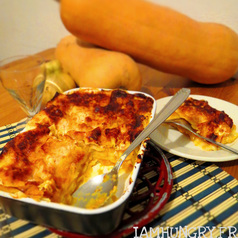 Lasagnes courge butternut