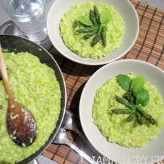 Risotto aux asperges 1