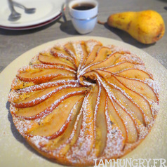 Gateau poires chocolat