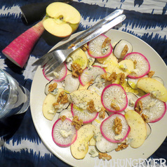 Salade pomme radis