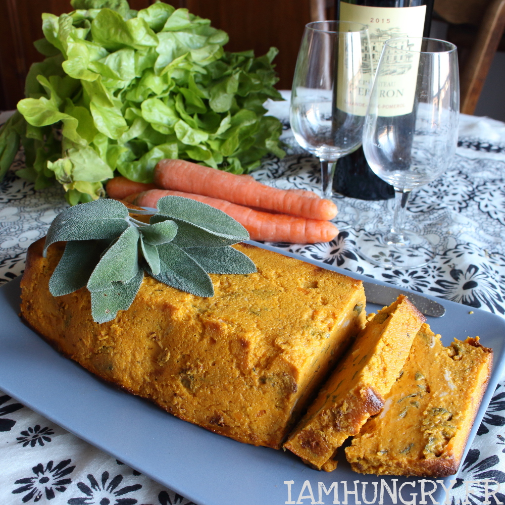 Terrine de carotte à la sauge IAMHUNGRY
