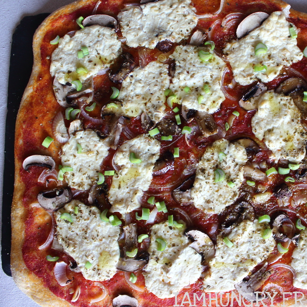 Pizza végane IAMHUNGRY