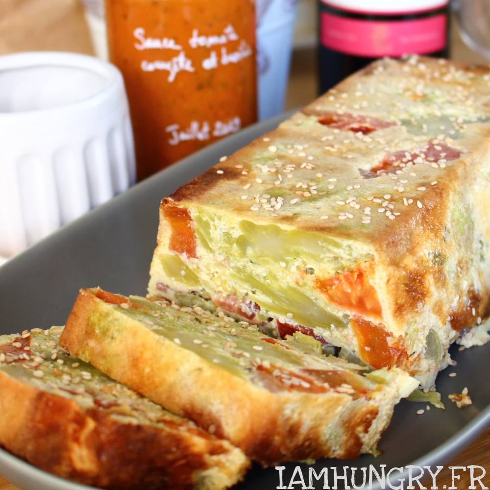 Terrine de brocolis et tomates IAMHUNGRY