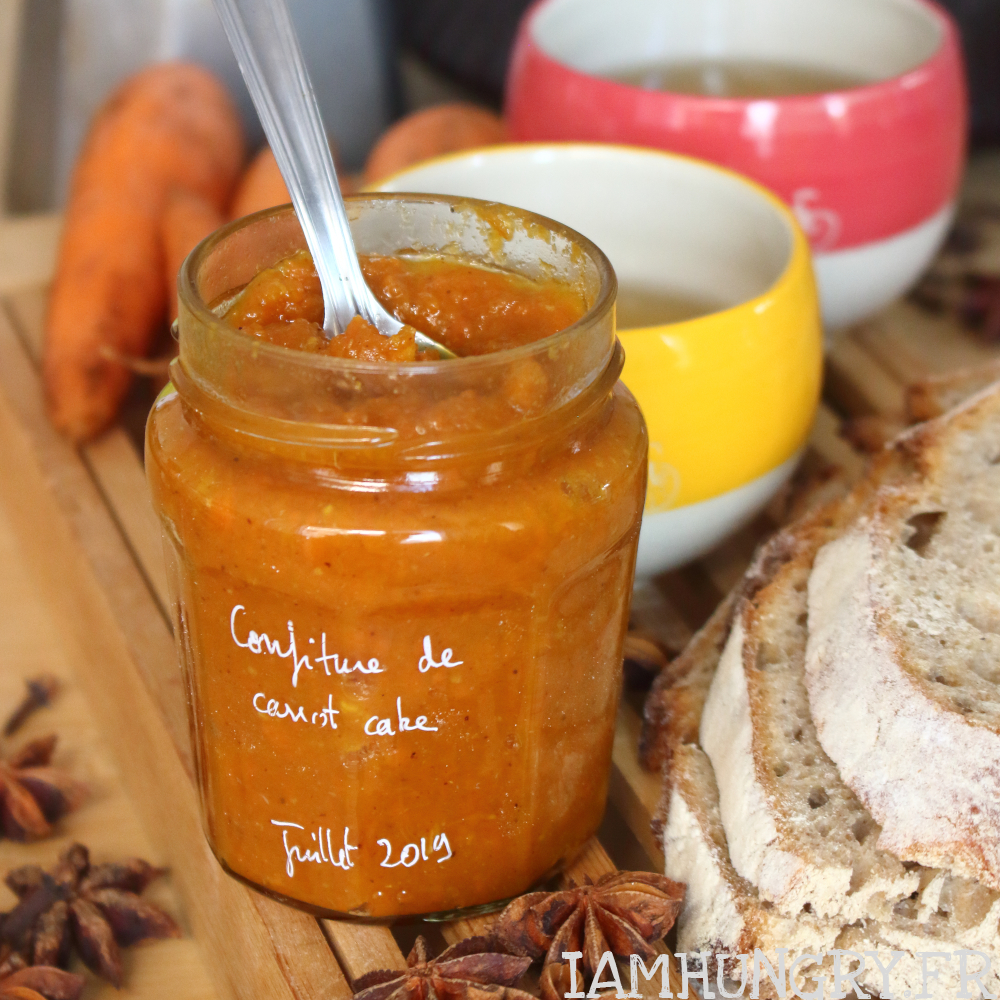 Confiture de carrot cake- IAMHUNGRY