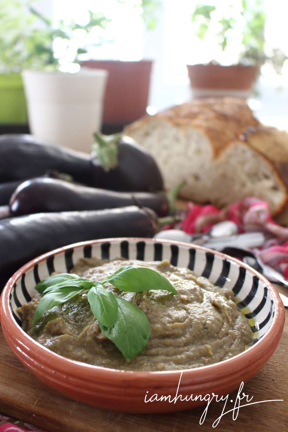 Roulés d'aubergines à la semoule et au petits légumes- IAMHUNGRY