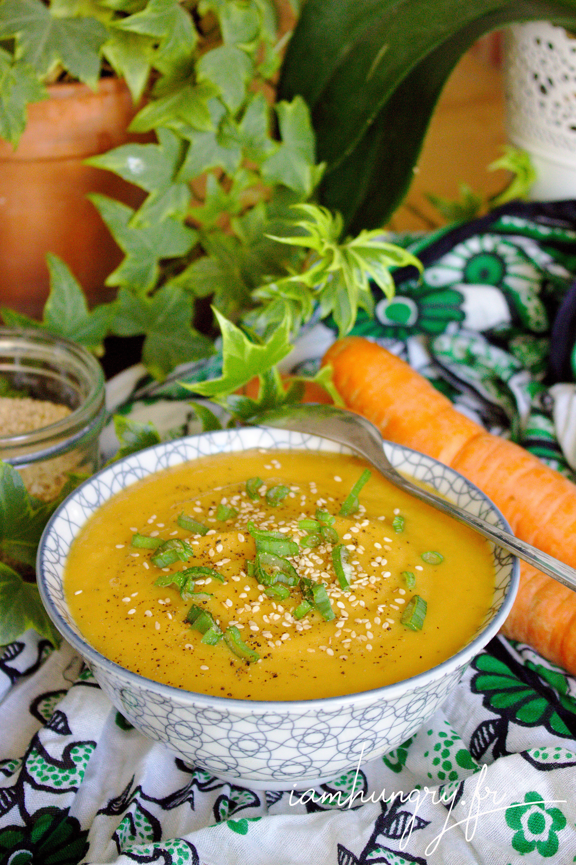 Velouté de carottes et rutabagas à l'érable Velouté de carottes et rutabagas à l'érable