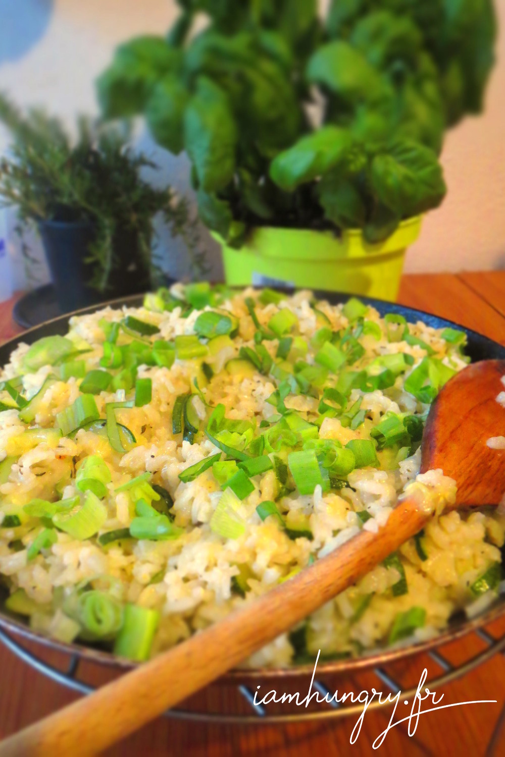 Risotto fourme d'ambert et jambon de parme IAMHUNGRY