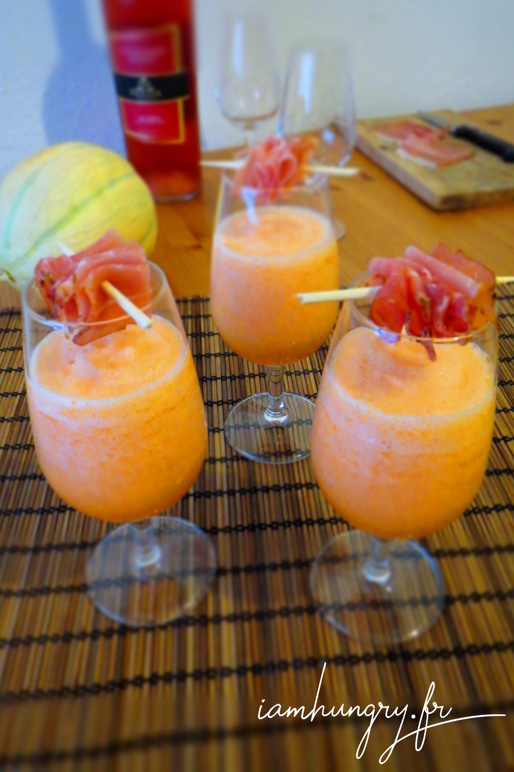 Salade de melon et féta IAMHUNGRY