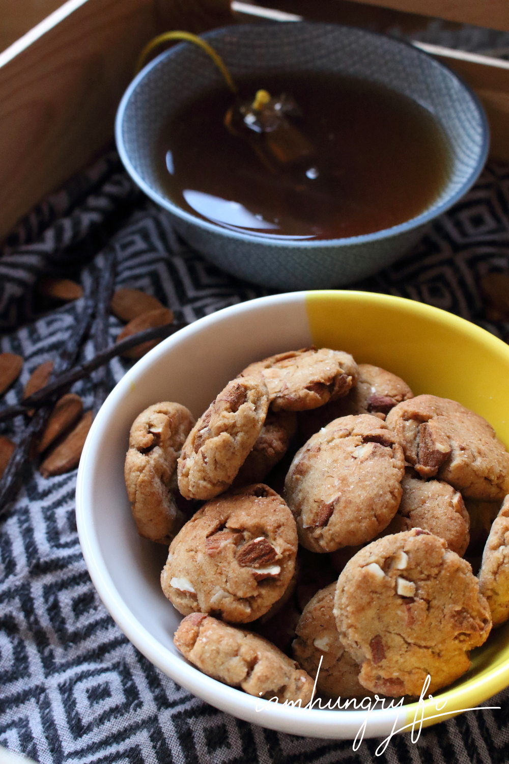 Biscuits okara amande
