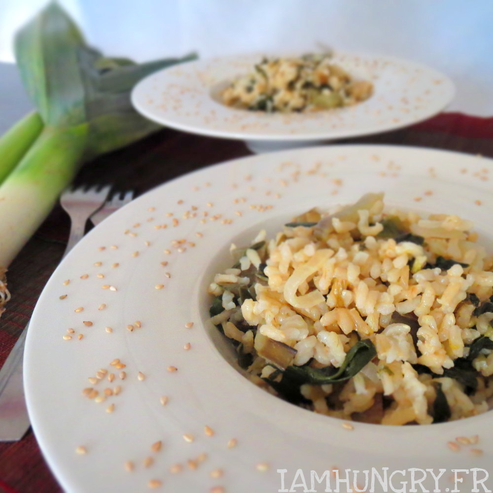 Risotto aux herbes- IAMHUNGRY